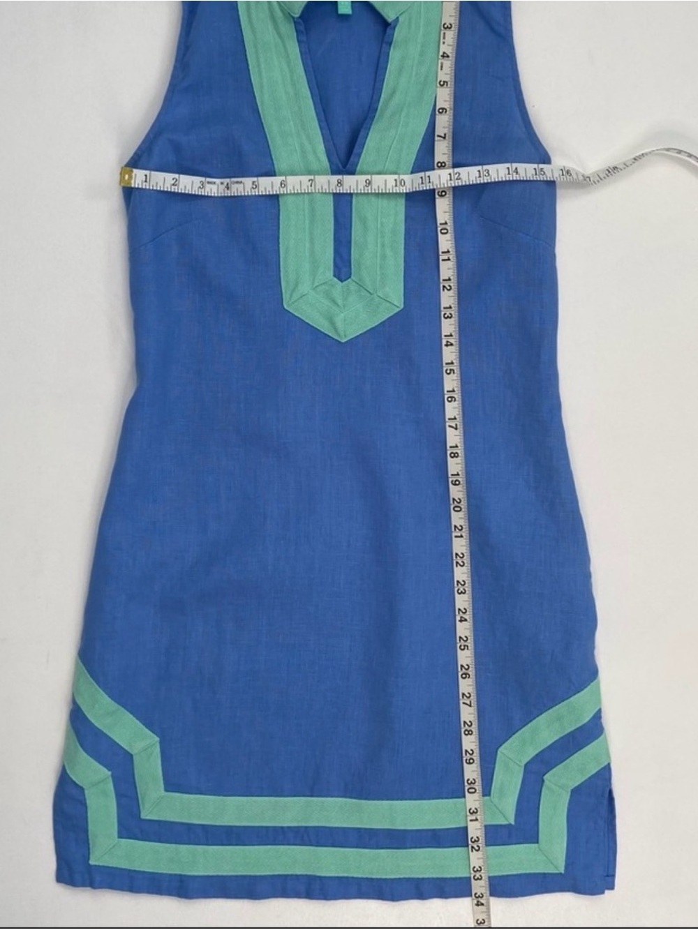 Sail to Sable Classic Linen Tunic Dress Size XS - Picture 3 of 9
